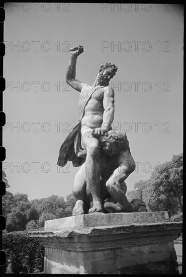 Samson Slaying a Philistine', Seaton Delaval, Northumberland, c1955-c1980