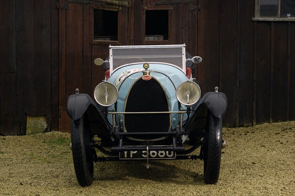 Bugatti Brescia 1924. Artist: Simon Clay.