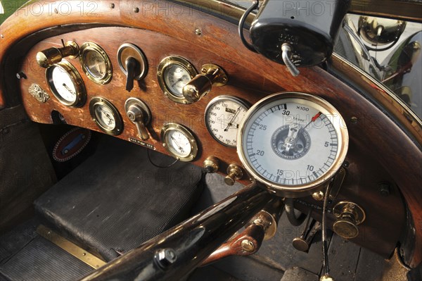 Bugatti T18 Black Bess 1913. Artist: Simon Clay.