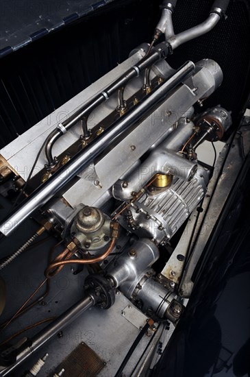 Bugatti type 55 1932. Artist: Simon Clay.