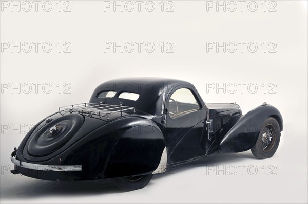 Bugatti type 57S 1937 . Artist: Simon Clay.