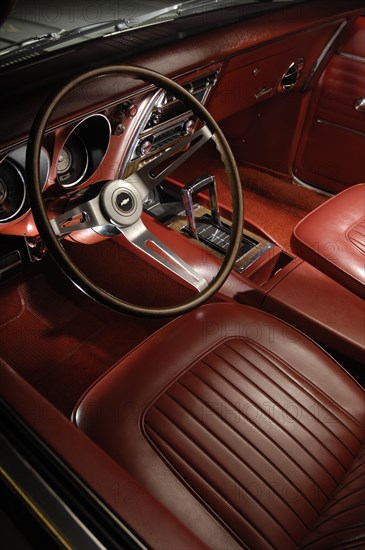 Chevrolet Camaro 327 rally sport Convertible 1968. Artist: Simon Clay.