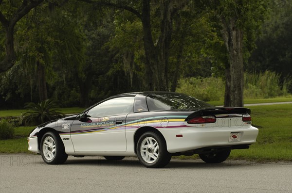 Chevrolet Camaro Indie pace car 1993. Artist: Simon Clay.