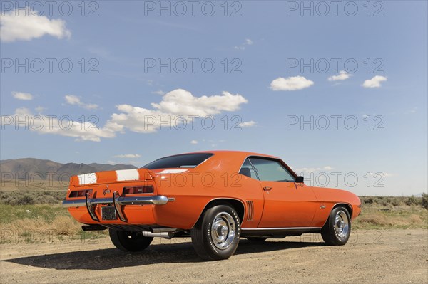 Chevrolet Camaro Z28 1969. Artist: Simon Clay.