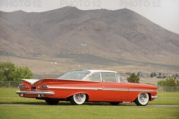 Chevrolet Impala Bubble top 1959. Artist: Simon Clay.