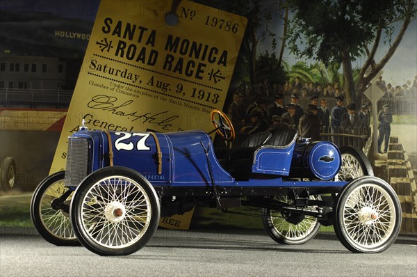 Chevrolet race special 1913. Artist: Simon Clay.