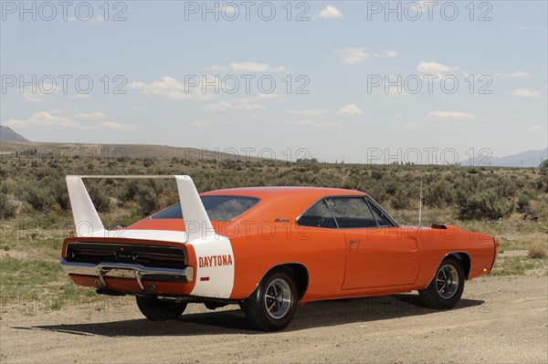 Dodge Charger Daytona 440 1969. Artist: Simon Clay.