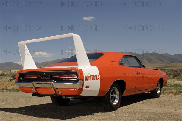 Dodge Charger Daytona 440 1969. Artist: Simon Clay.