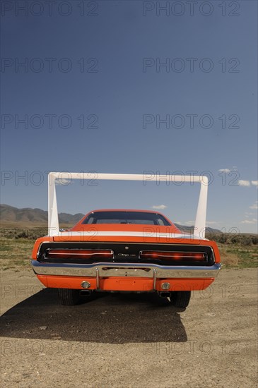 Dodge Charger Daytona 440 1969. Artist: Simon Clay.