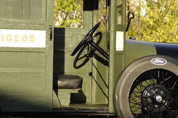 Ford Delivery van 1929. Artist: Simon Clay.