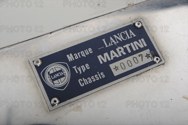 Lancia Martini Le Mans car chasis no 0007 1983. Artist: Simon Clay.