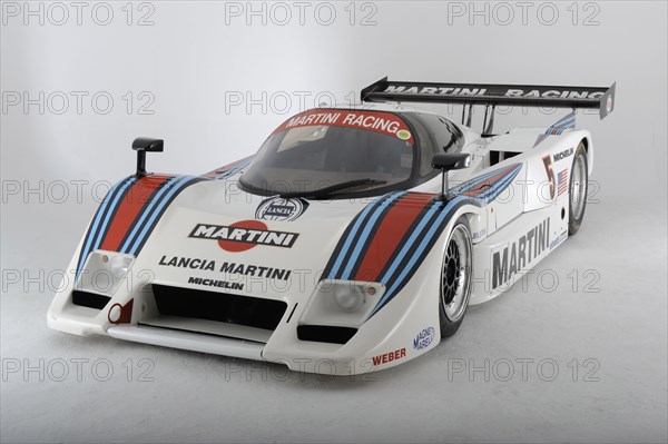 Lancia Martini Le Mans car chasis no 0007 1983. Artist: Simon Clay.