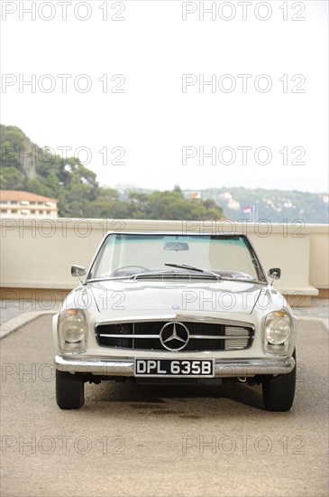 Mercedes Benz 230SL 1963. Artist: Simon Clay.