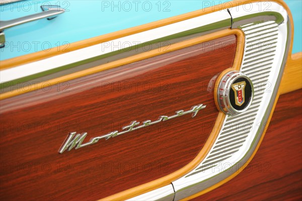 Mercury Monterey station wagon 1955. Artist: Simon Clay.