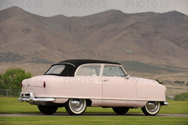 Nash rolltop convertible Marilyn monroe 1951. Artist: Simon Clay.