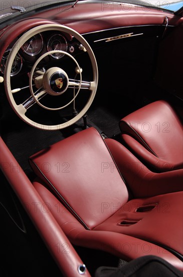 1956 Porsche Spyder - James Dean replica. Artist: Simon Clay.