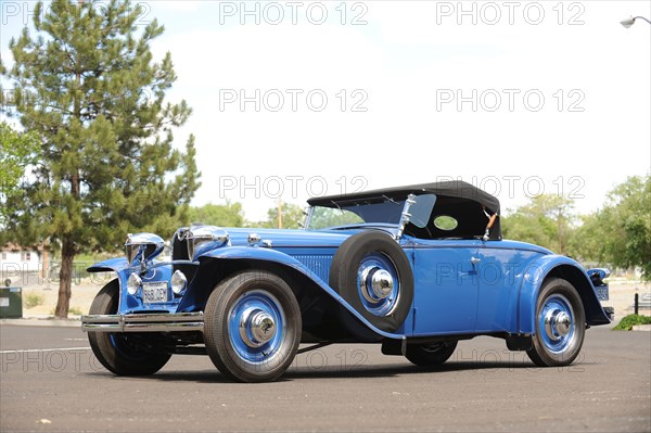 Ruxton model c roadster 1932. Artist: Simon Clay.