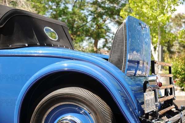 Ruxton model c roadster 1932. Artist: Simon Clay.