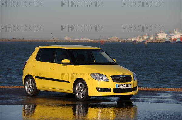 SKODA Fabia 2007. Artist: Simon Clay.