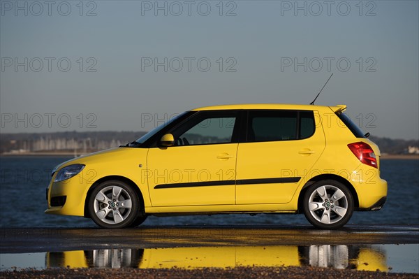 SKODA Fabia 2007. Artist: Simon Clay.