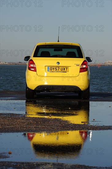SKODA Fabia 2007. Artist: Simon Clay.