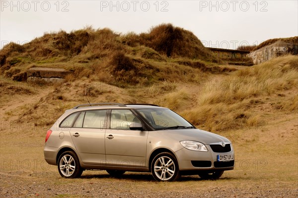 Skoda Fabia Estate 2007. Artist: Simon Clay.