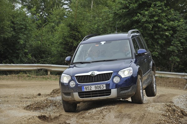 Skoda Yeti 2009. Artist: Simon Clay.