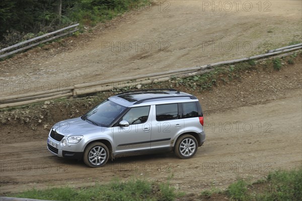 Skoda Yeti 2009. Artist: Simon Clay.