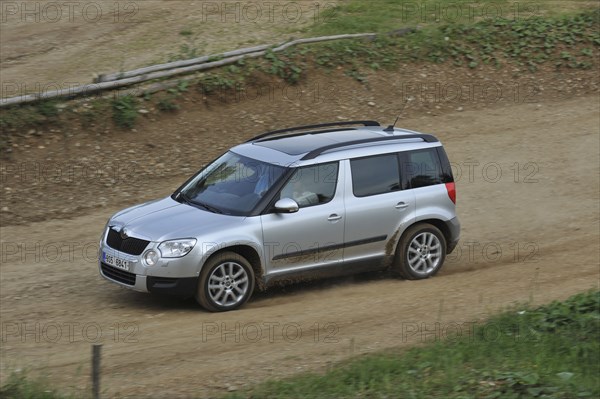 Skoda Yeti 2009. Artist: Simon Clay.