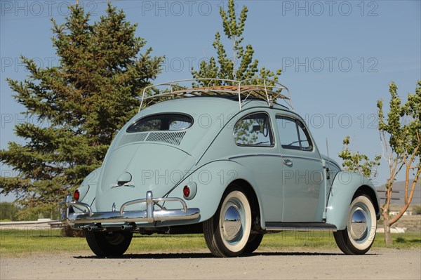 VW Beetle 1957. Artist: Simon Clay.