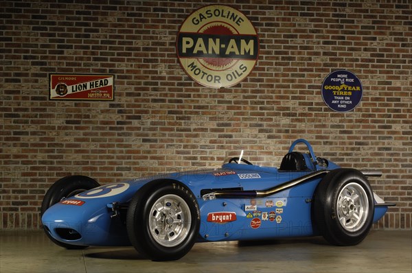 Watson V8 Roadster 1960. Artist: Simon Clay.