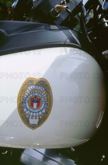 City of Austin,Texas Police bike logo. Artist: Unknown.