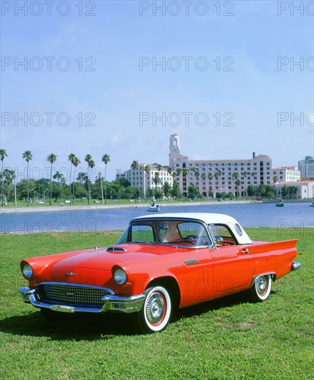 1957 Ford Thunderbird. Artist: Unknown.