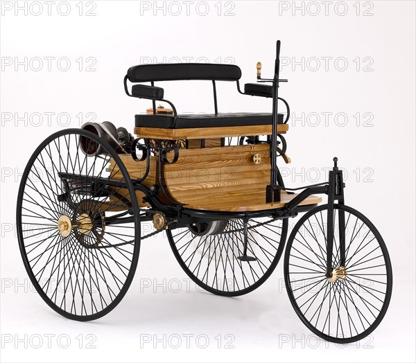 1885 Benz Three Wheeler. Artist: Unknown.