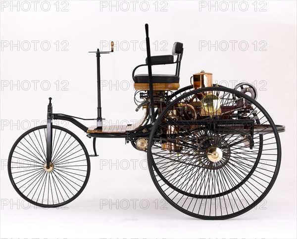 1885 Benz Three Wheeler. Artist: Unknown.