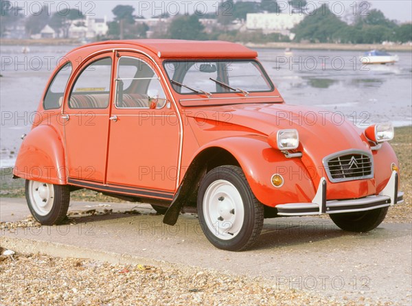 1980 Citroen 2CV. Artist: Unknown.