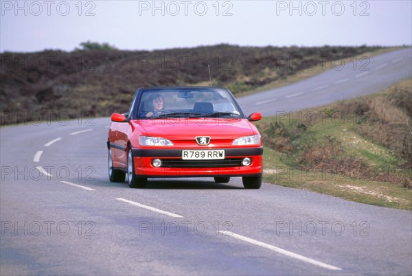 1999 Peugeot 306 cabriolet. Artist: Unknown.