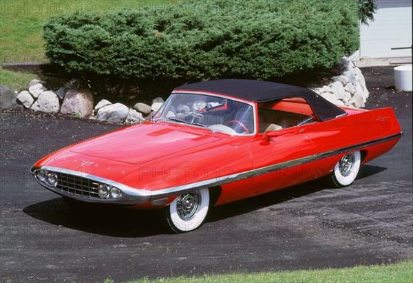 1957Chrysler Hemi Ghia Dart Diablo. Artist: Unknown.