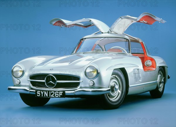 1957 Mercedes Benz 300 SL Gullwing. Artist: Unknown.