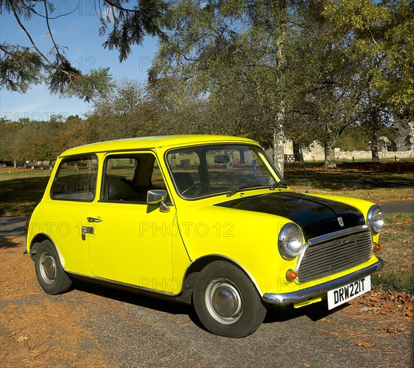Mr.Bean's Mini from the tv programme of the same name. Artist: Unknown.