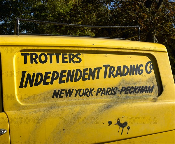 Trotter's Reliant Van from 'Only Fools and Horses' tv programme. Creator: Unknown.
