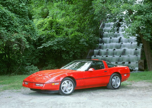 1990 Chevrolet Corvette ZR1. Artist: Unknown.