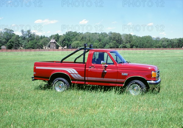 1991 Ford F150 pick up truck. Artist: Unknown.