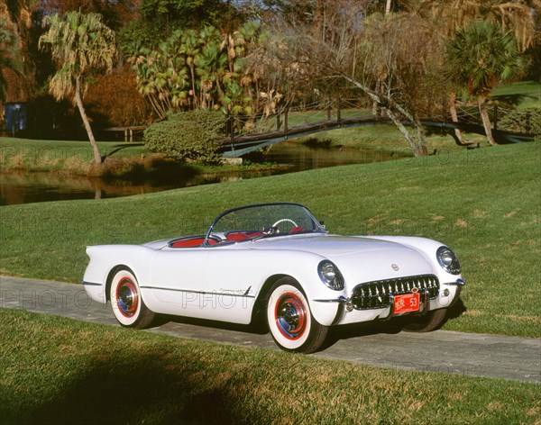 1953 Chevrolet Corvette. Artist: Unknown.