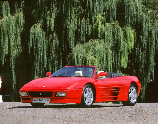 1993 Ferrari 348 Spider. Artist: Unknown.