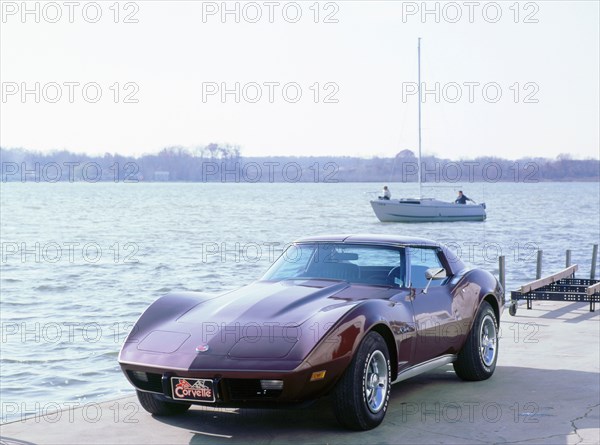 1976 Chevrolet Corvette. Artist: Unknown.