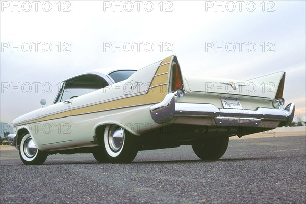 1957 Plymouth Fury. Artist: Unknown.