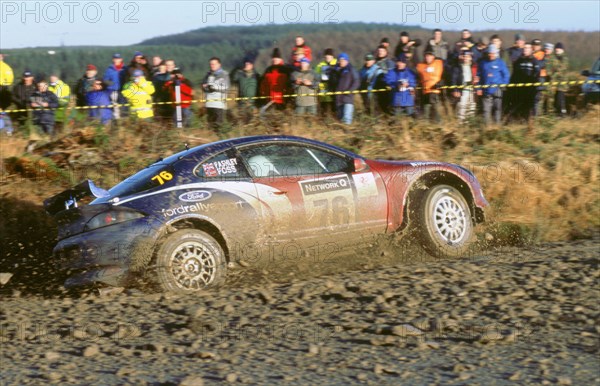2002 Ford Puma driven by Alexander Foss on Network Q Rally. Artist: Unknown.