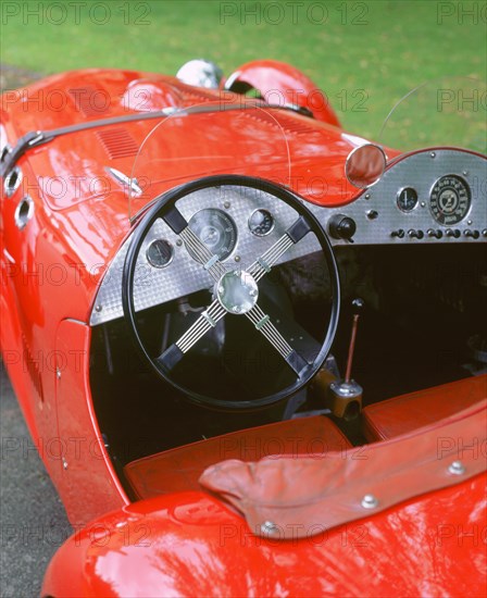 1950 Allard J2. Artist: Unknown.