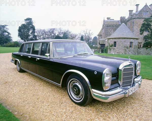 1970 Mercedes Benz 600 Pullman Limousine. Artist: Unknown.